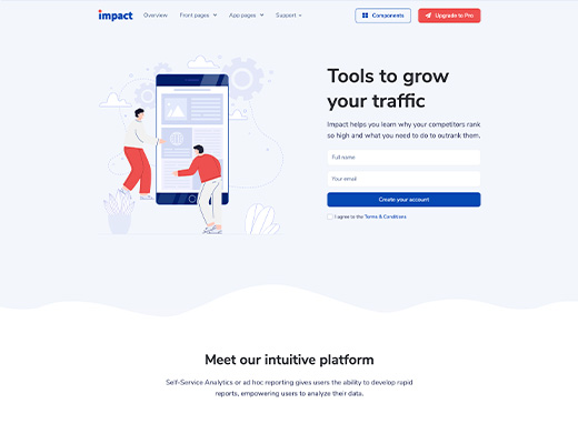 Impact Design System: Free Design System For Bootstrap 4 @ Creative Tim