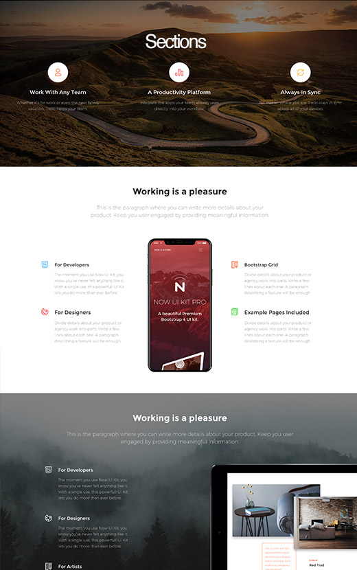 Now UI Kit Pro Angular by Creative Tim